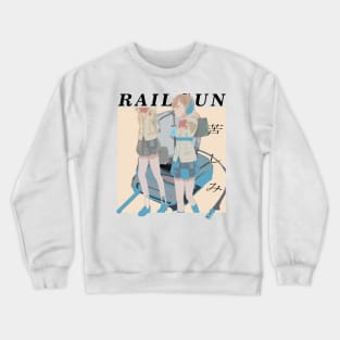 A Certain Scientific Railgun T ''ON MY WAY'' V1 Crewneck Sweatshirt